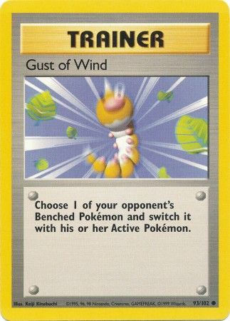 Gust of Wind (93/102) [Base Set Unlimited] | Good Games Cannington