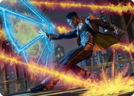 Wingshield Agent Art Card [Streets of New Capenna Art Series] | Good Games Cannington