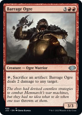 Barrage Ogre [Jumpstart 2022] | Good Games Cannington