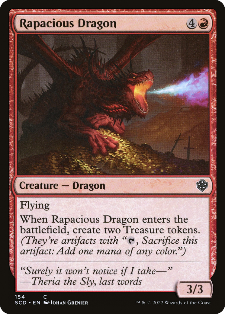 Rapacious Dragon [Starter Commander Decks] | Good Games Cannington