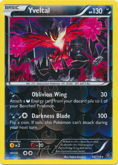 Yveltal (65/114) [XY: Steam Siege] | Good Games Cannington