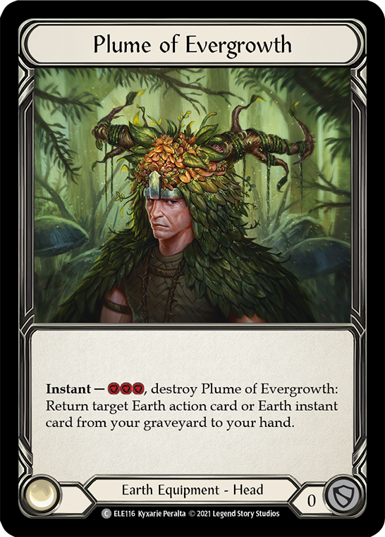 Plume of Evergrowth [ELE116] (Tales of Aria)  1st Edition Normal | Good Games Cannington