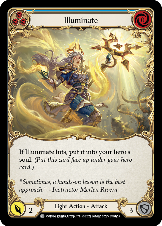 Illuminate (Blue) [PSM024] (Monarch Prism Blitz Deck) | Good Games Cannington