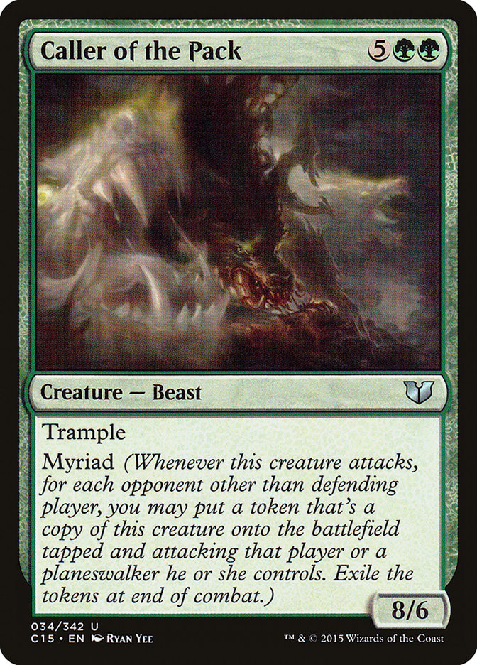 Caller of the Pack [Commander 2015] | Good Games Cannington