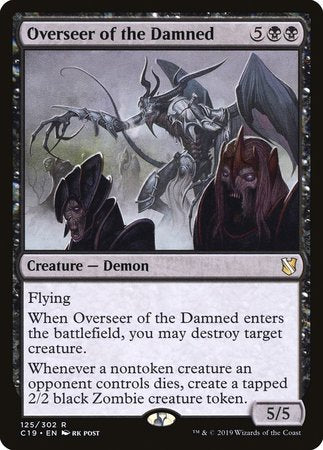 Overseer of the Damned [Commander 2019] | Good Games Cannington