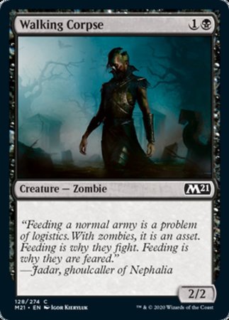 Walking Corpse [Core Set 2021] | Good Games Cannington