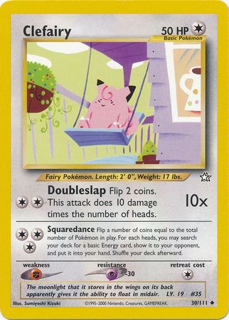 Clefairy (30/111) [Neo Genesis Unlimited] | Good Games Cannington
