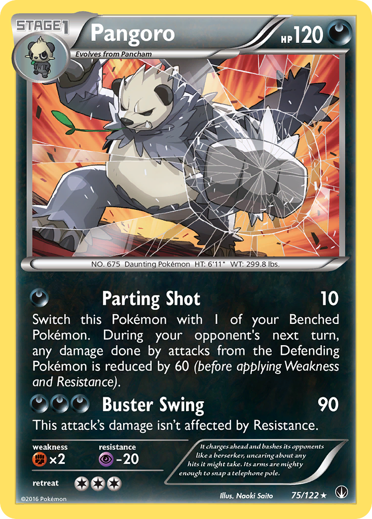 Pangoro (75/122) [XY: BREAKpoint] | Good Games Cannington