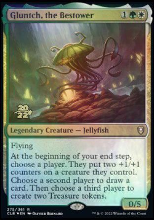 Gluntch, the Bestower [Commander Legends: Battle for Baldur's Gate Prerelease Promos] | Good Games Cannington