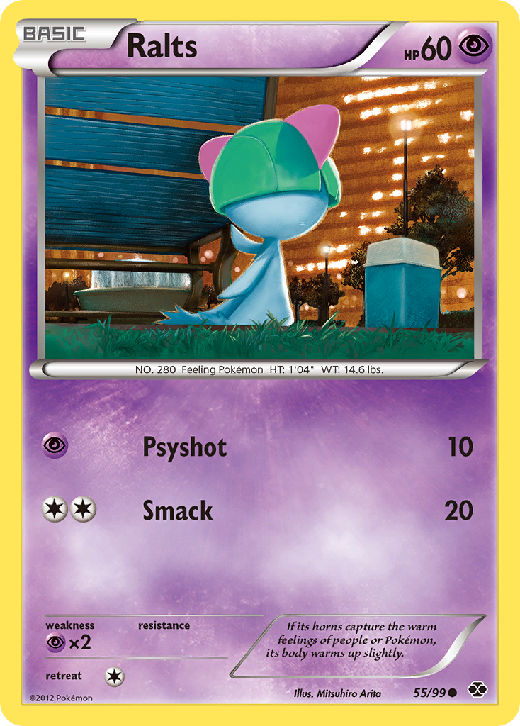 Ralts (55/99) [Black & White: Next Destinies] | Good Games Cannington