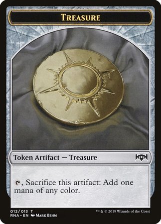 Treasure Token [Ravnica Allegiance Tokens] | Good Games Cannington
