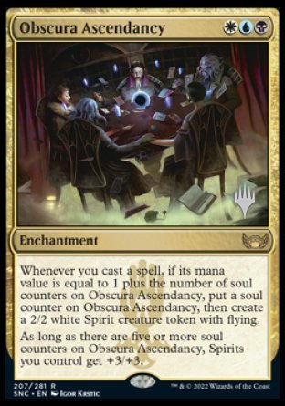 Obscura Ascendancy (Promo Pack) [Streets of New Capenna Promos] | Good Games Cannington