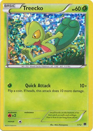 Treecko (1/12) [McDonald's Promos: 2015 Collection] | Good Games Cannington