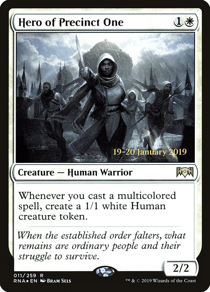Hero of Precinct One [Ravnica Allegiance Prerelease Promos] | Good Games Cannington