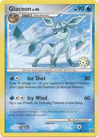 Glaceon (20/100) [Countdown Calendar Promos] | Good Games Cannington