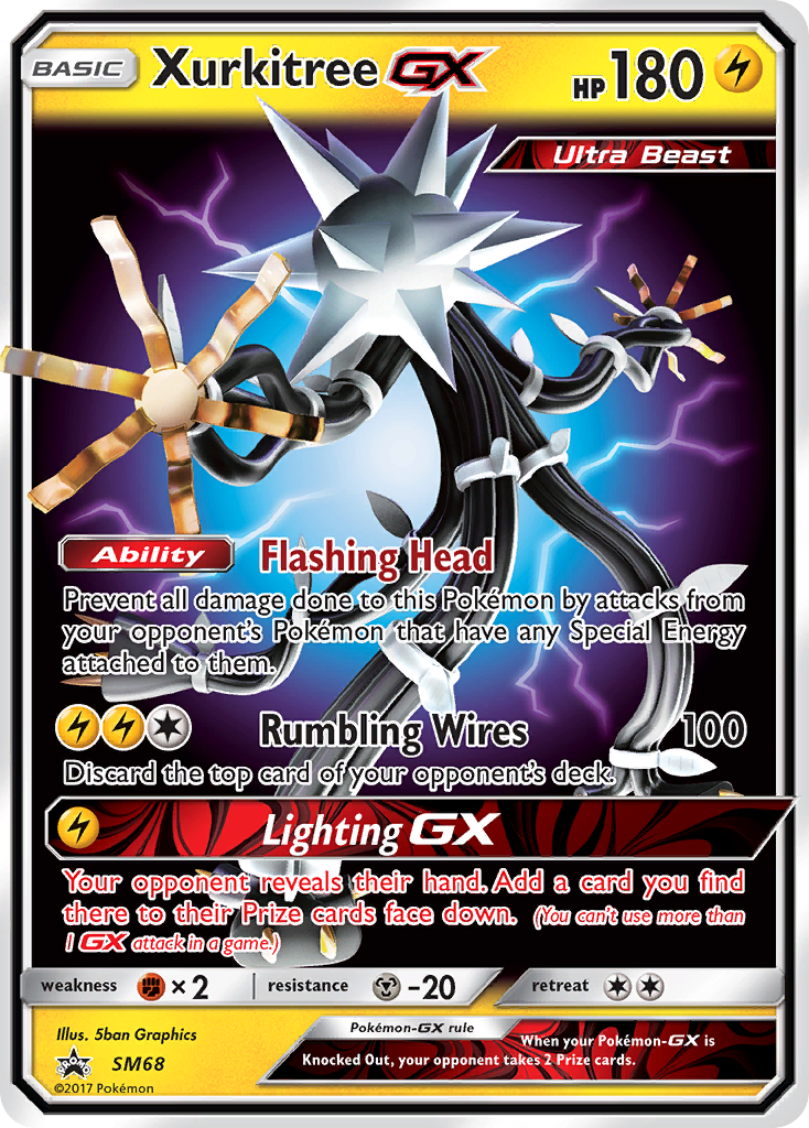 Xurkitree GX (SM68) [Sun & Moon: Black Star Promos] | Good Games Cannington