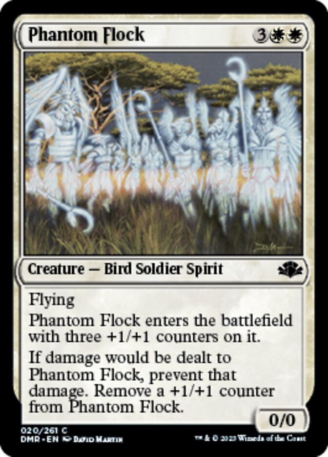 Phantom Flock [Dominaria Remastered] | Good Games Cannington
