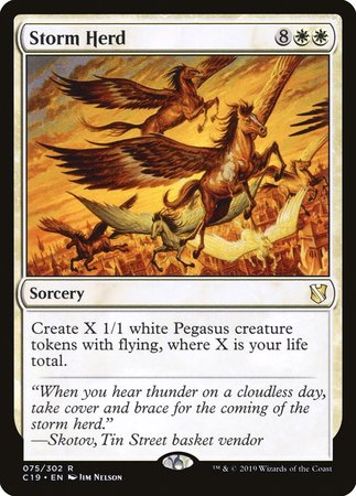 Storm Herd [Commander 2019] | Good Games Cannington