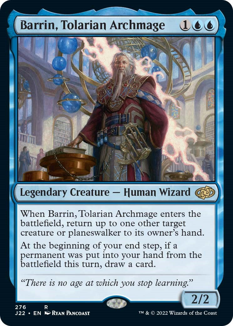 Barrin, Tolarian Archmage [Jumpstart 2022] | Good Games Cannington