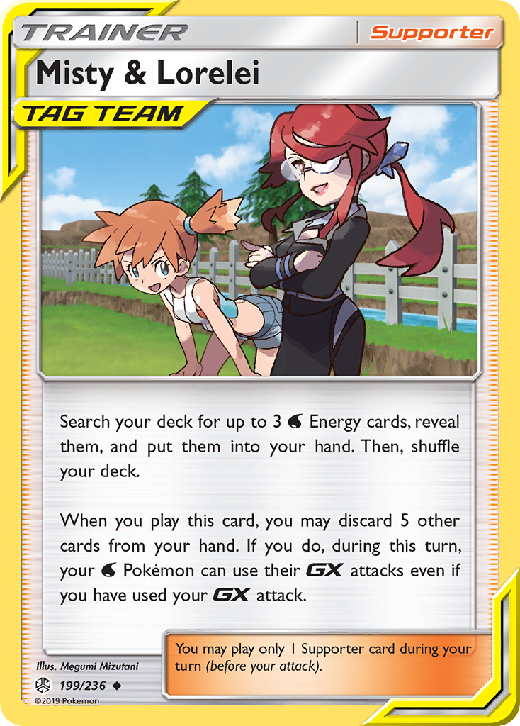 Misty & Lorelei (199/236) [Sun & Moon: Cosmic Eclipse] | Good Games Cannington