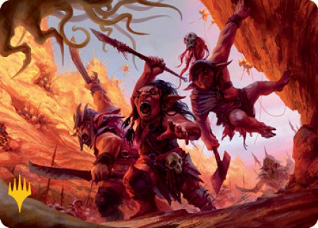 Goblin Art Card (Gold-Stamped Signature) [Dungeons & Dragons: Adventures in the Forgotten Realms Art Series] | Good Games Cannington