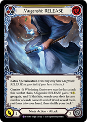 Mugenshi: RELEASE [U-WTR083] (Welcome to Rathe Unlimited)  Unlimited Rainbow Foil | Good Games Cannington