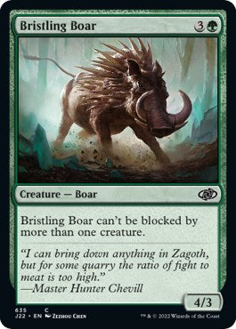 Bristling Boar [Jumpstart 2022] | Good Games Cannington