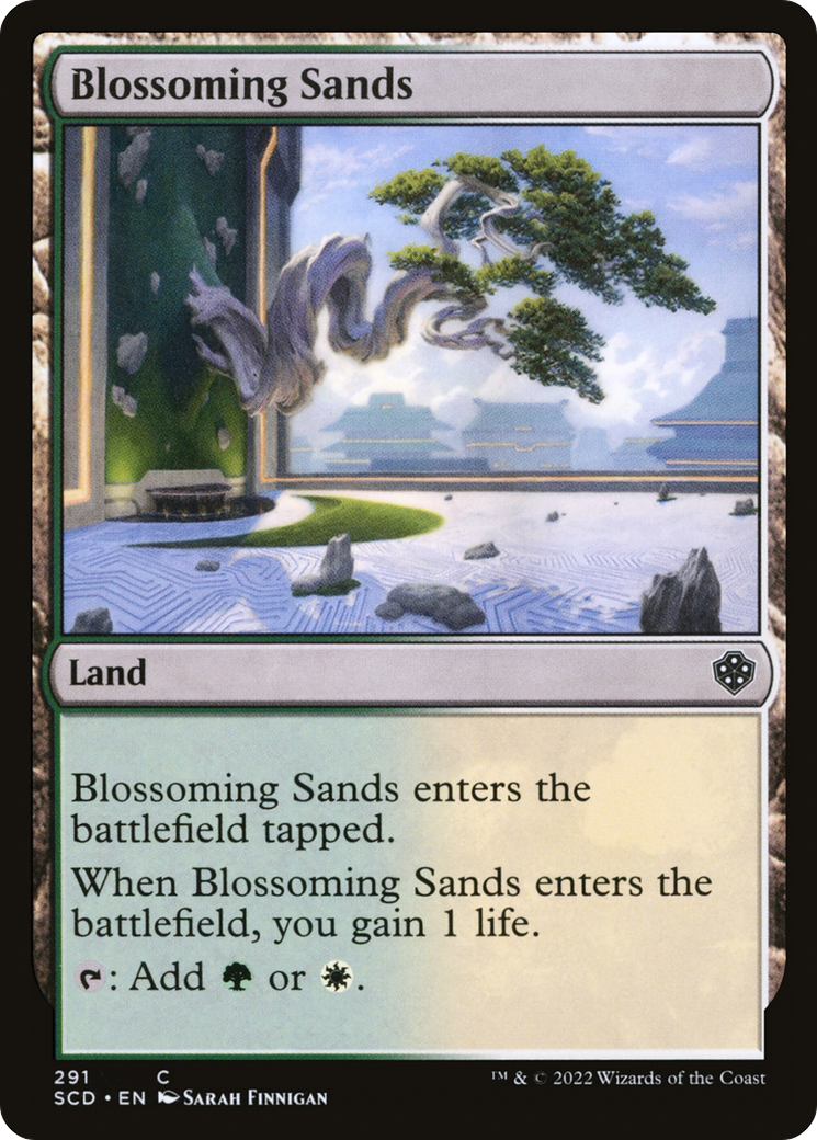 Blossoming Sands [Starter Commander Decks] | Good Games Cannington