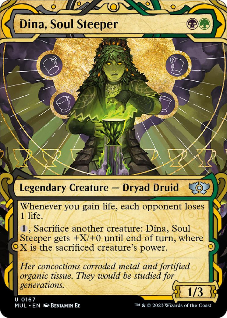 Dina, Soul Steeper (Halo Foil) [Multiverse Legends] | Good Games Cannington