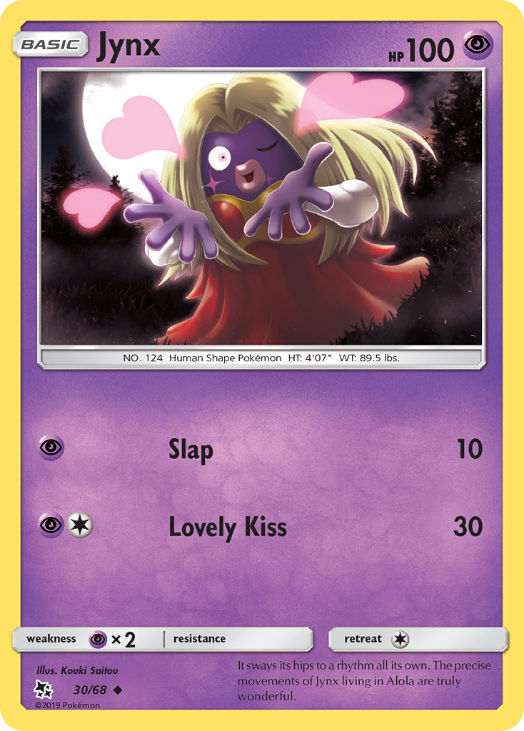 Jynx (30/68) [Sun & Moon: Hidden Fates] | Good Games Cannington