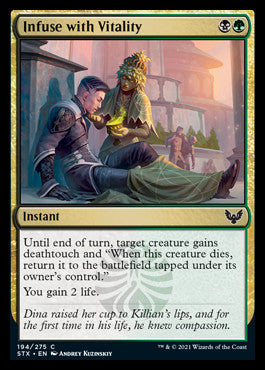 Infuse with Vitality [Strixhaven: School of Mages] | Good Games Cannington