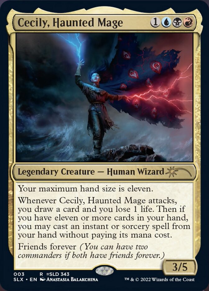 Cecily, Haunted Mage [Secret Lair: Universes Within] | Good Games Cannington