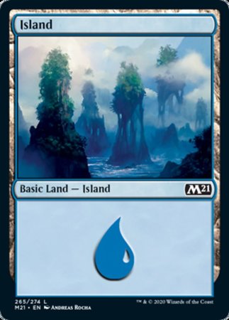 Island (265) [Core Set 2021] | Good Games Cannington