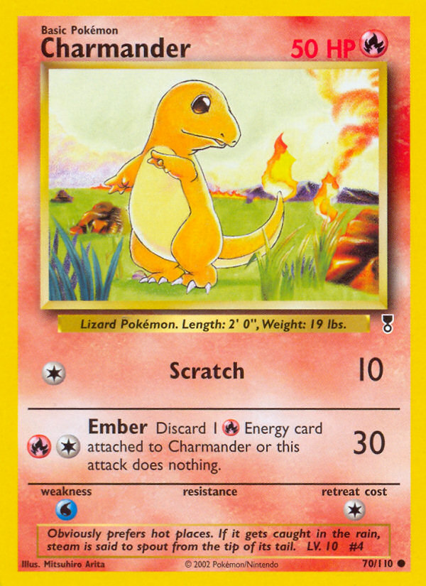 Charmander (70/110) [Legendary Collection] | Good Games Cannington