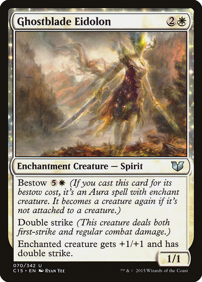 Ghostblade Eidolon [Commander 2015] | Good Games Cannington