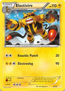 Electivire (25/30) [XY: Trainer Kit 3 - Pikachu Libre] | Good Games Cannington