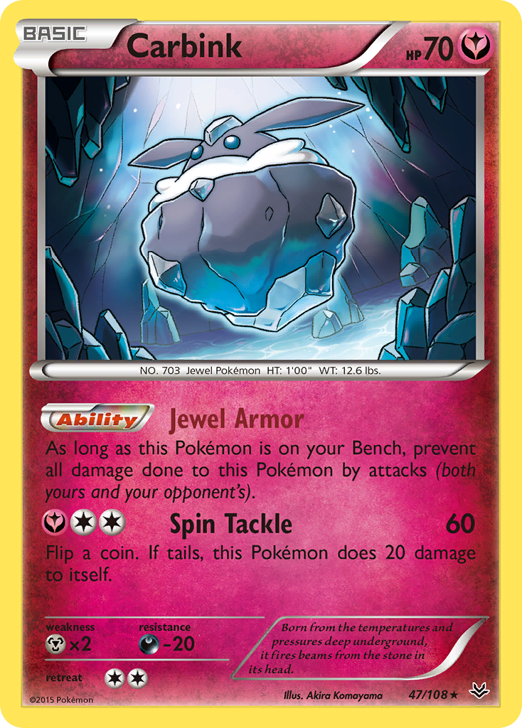 Carbink (47/108) [XY: Roaring Skies] | Good Games Cannington