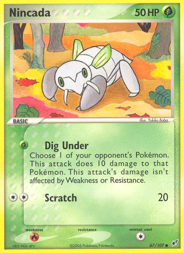 Nincada (67/107) [EX: Deoxys] | Good Games Cannington