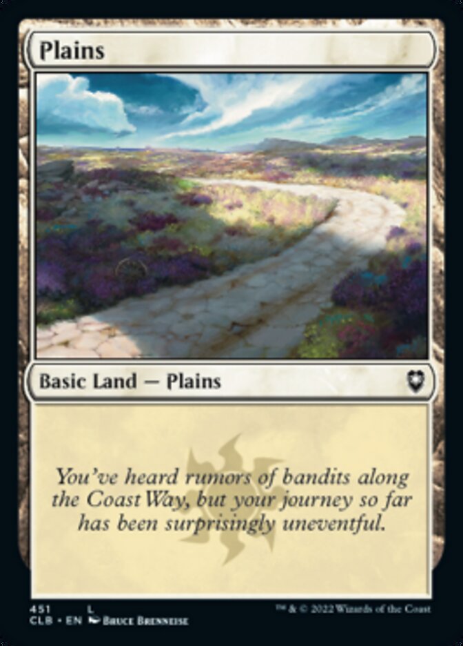 Plains (451) [Commander Legends: Battle for Baldur's Gate] | Good Games Cannington