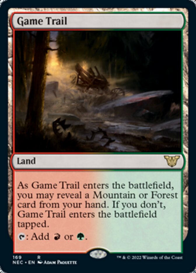 Game Trail [Kamigawa: Neon Dynasty Commander] | Good Games Cannington