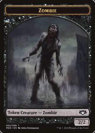 Zombie Token [Mythic Edition Tokens] | Good Games Cannington