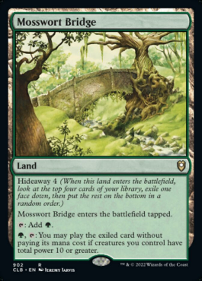 Mosswort Bridge [Commander Legends: Battle for Baldur's Gate] | Good Games Cannington