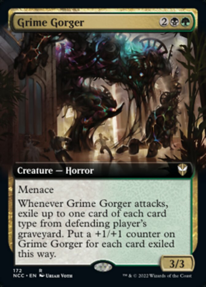 Grime Gorger (Extended Art) [Streets of New Capenna Commander] | Good Games Cannington