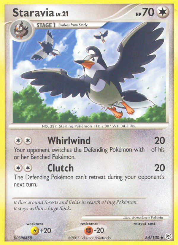 Staravia (64/130) [Diamond & Pearl: Base Set] | Good Games Cannington