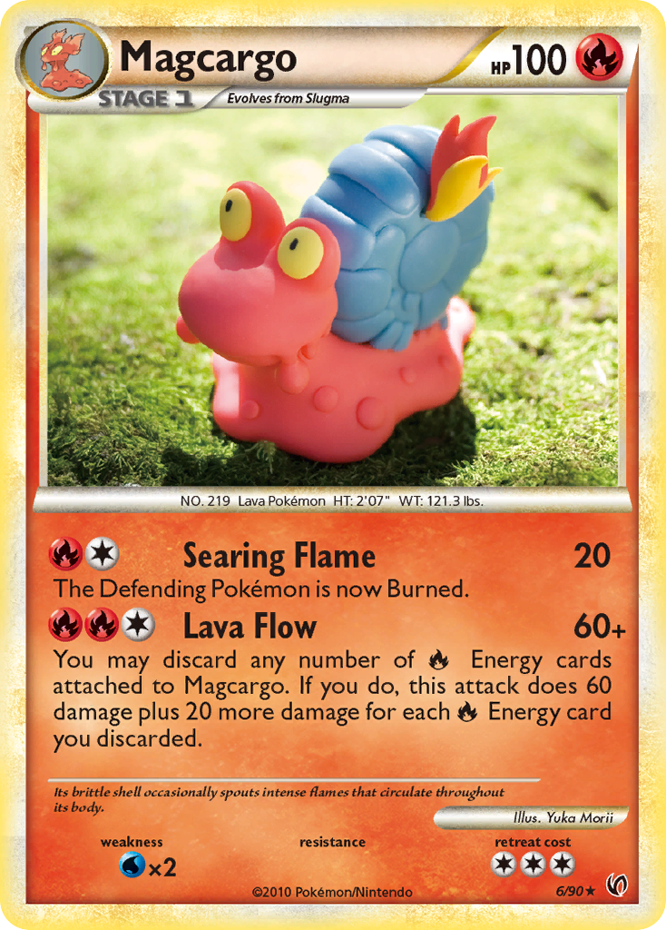 Magcargo (6/90) [HeartGold & SoulSilver: Undaunted] | Good Games Cannington