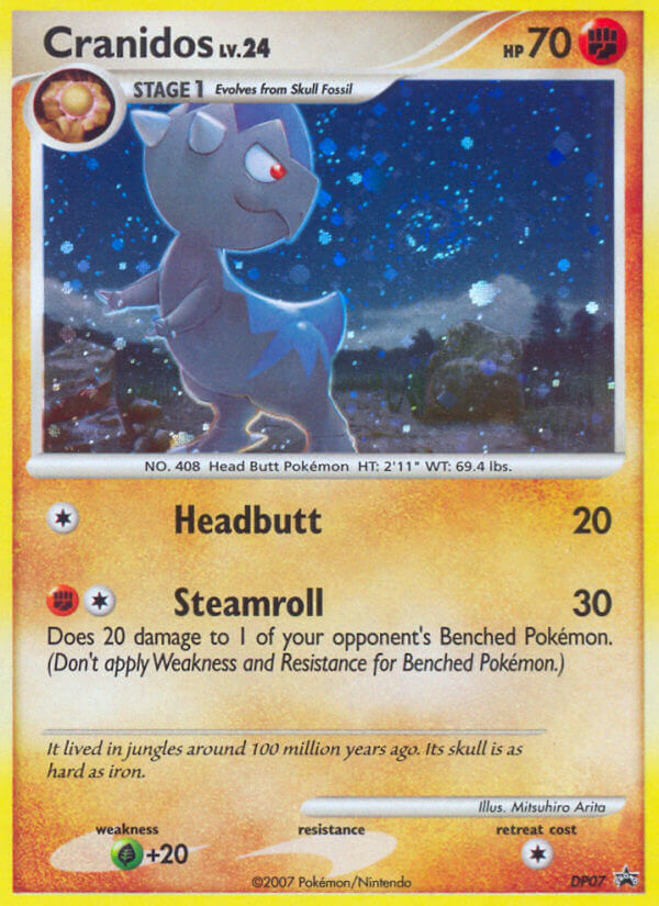 Cranidos (DP07) [Diamond & Pearl: Black Star Promos] | Good Games Cannington