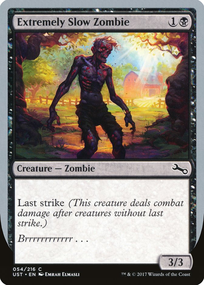Extremely Slow Zombie ("Brrrrrrrrrrrr...") [Unstable] | Good Games Cannington