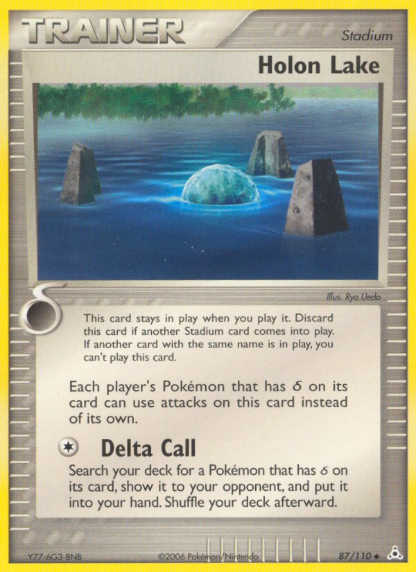 Holon Lake (87/110) [EX: Holon Phantoms] | Good Games Cannington