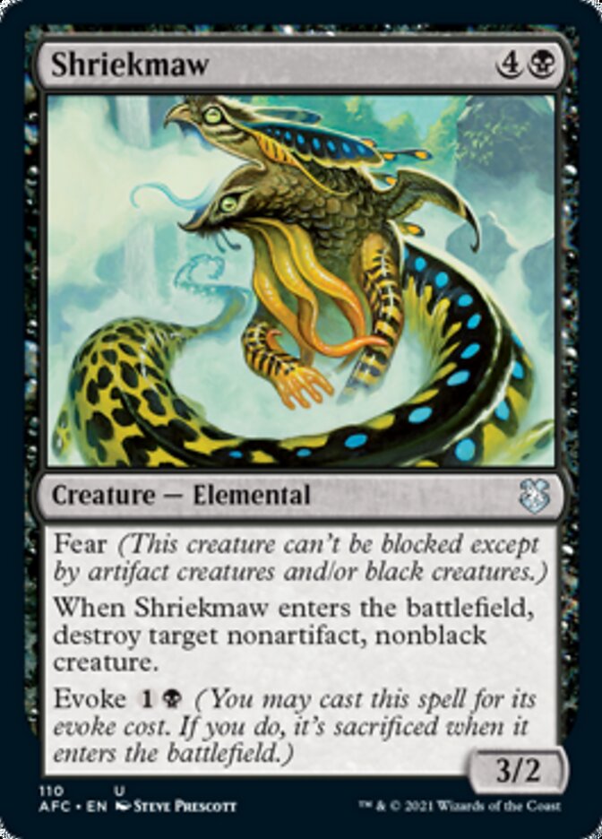 Shriekmaw [Dungeons & Dragons: Adventures in the Forgotten Realms Commander] | Good Games Cannington