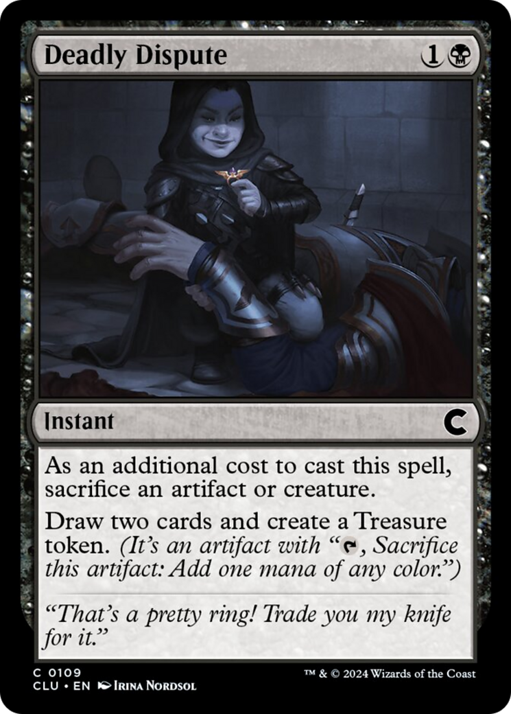 Deadly Dispute [Ravnica: Clue Edition] | Good Games Cannington